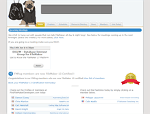 Tablet Screenshot of fmpug.com